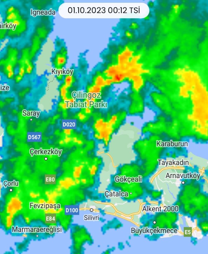 İstanbul, Karadeniz'den besleniyor.. ilaç gibi gelen yağışlar, en az hasarla inşallah..