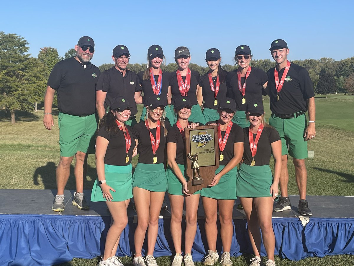 Congratulations to <a href="/LadyRocksGolf/">WHS Girls Golf</a> for finishing as the <a href="/IHSAA1/">IHSAA</a> Girls Golf State Runner-Ups. ☘️⛳️🏆