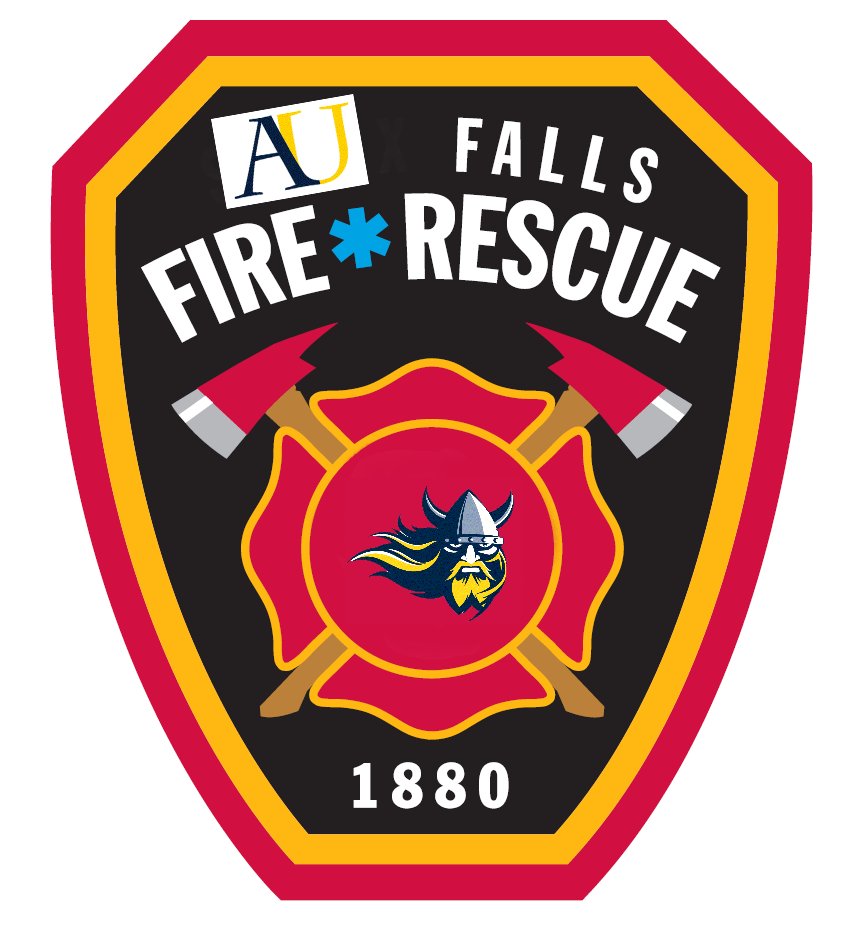 SiouxFallsFire's tweet photo. Today we are AU Falls Fire Rescue. Congratulations to Augustana Football on your Key to City win today! Congrats to Coach O on your 100th win! USF, you were a gracious host. #OneSF https://t.co/86OwOtBpXE