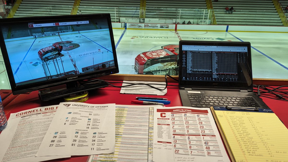 Beautiful fall day outside for Cornell Homecoming 2023, but inside <a href="/Lynah_Rink/">Lynah Rink</a> is my happy place regardless of time of year!