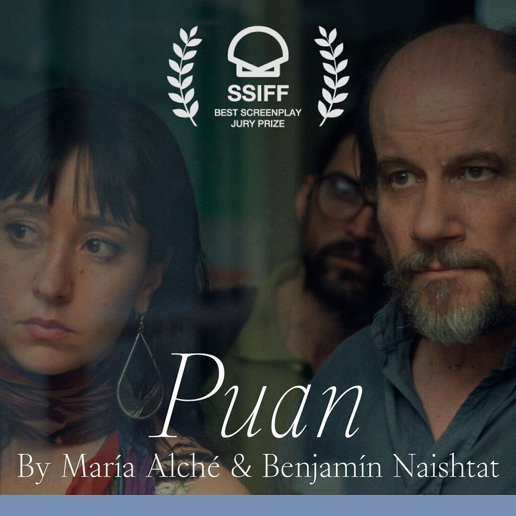 AxelKuschevatzk's tweet photo. PUÁN, GANADORA DEL FESTIVAL INTERNACIONAL DE CINE DE SAN SEBASTIÁN A MEJOR GUION (María Alché y Benjamin Naishtat) Y MEJOR ACTOR (Marcelo Subiotto).

Puan, la espectacular comedia de María Alché y Benjamín Naishtat llega a los cines el 5 de octubre. https://t.co/yPNUA2pnbA