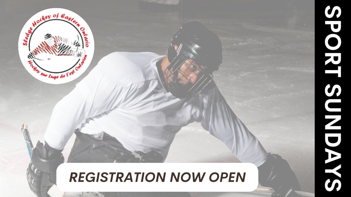 SportOttawa's tweet photo. #SportSunday | Do you love hockey and want to try something new? Register for the 2023-2024 Sledge Hockey season and join the fun! All levels welcome. Register now ➡️ https://t.co/j40YOeIIYY https://t.co/sXhFa8bhDf