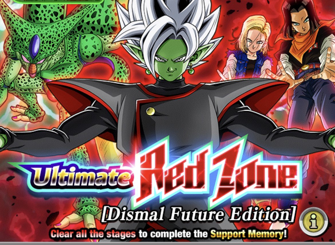 For my dokkan players who hate the zamasu red zone what would you change and why you hate the stage?
#DOKKANBATTLE #dokkan #wwc2023