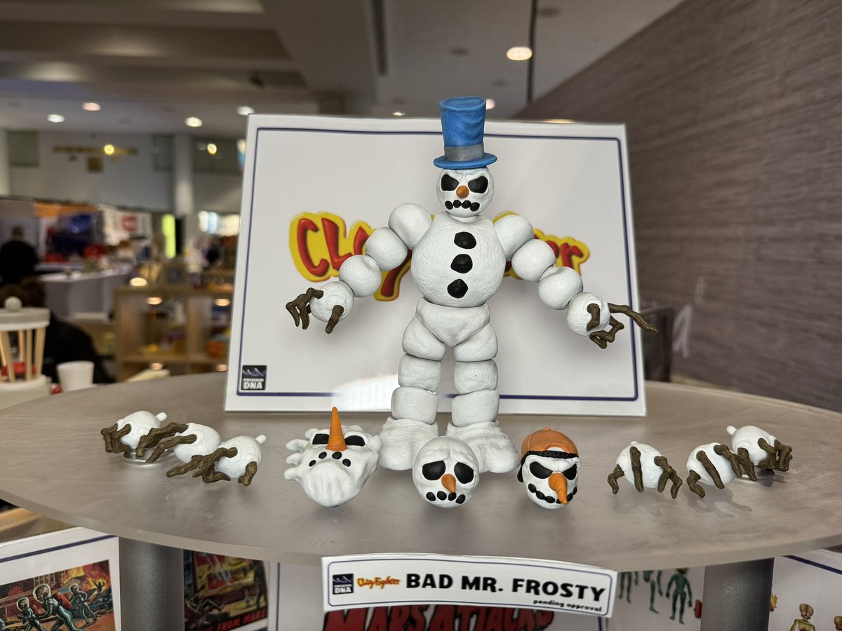 StateOverse's tweet photo. 💥ALERT💥
#Statoversians!
😱
Premium DNA Clay Fighters, Mars Attacks, Earthworm Jim, Banjo Kazooie, and Care Bears #actionfigures revealed!
#premiumDNA #clayfighter #MarsAttacks #banjokazooie
#carebears
#toyfair2023 #toyfair
#newyorktoyfair
#nytf #nytoyfair #toys
#toycollector #toycollecting
#toynews #JavitsCenter
📸 credit toyfair correspondents
TSO'VIN!!