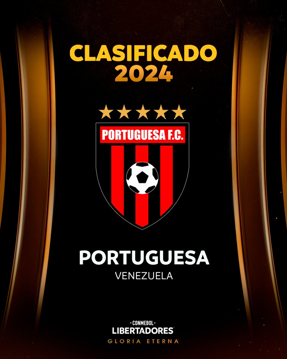 Libertadores's tweet image. 🏆🇻🇪 ¡Bienvenido nuevamente a la CONMEBOL #Libertadores @Portuguesa_FC!
🔥 El equipo venezolano jugará nuevamente en busca de la #GloriaEterna.