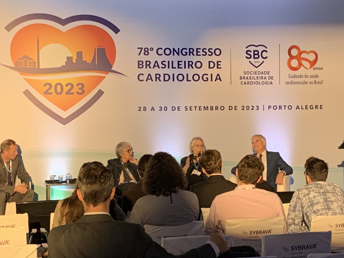 ACC VP Cathie Biga- SBC23 @sbc_cientifico Rock Star, leading session on Non/Clinical Competencies, awarding TAVR Site Certification 1st outside US to @preventsenior hospital São Paulo, meeting with SBC leadership. @ACCinTouch @acc_int