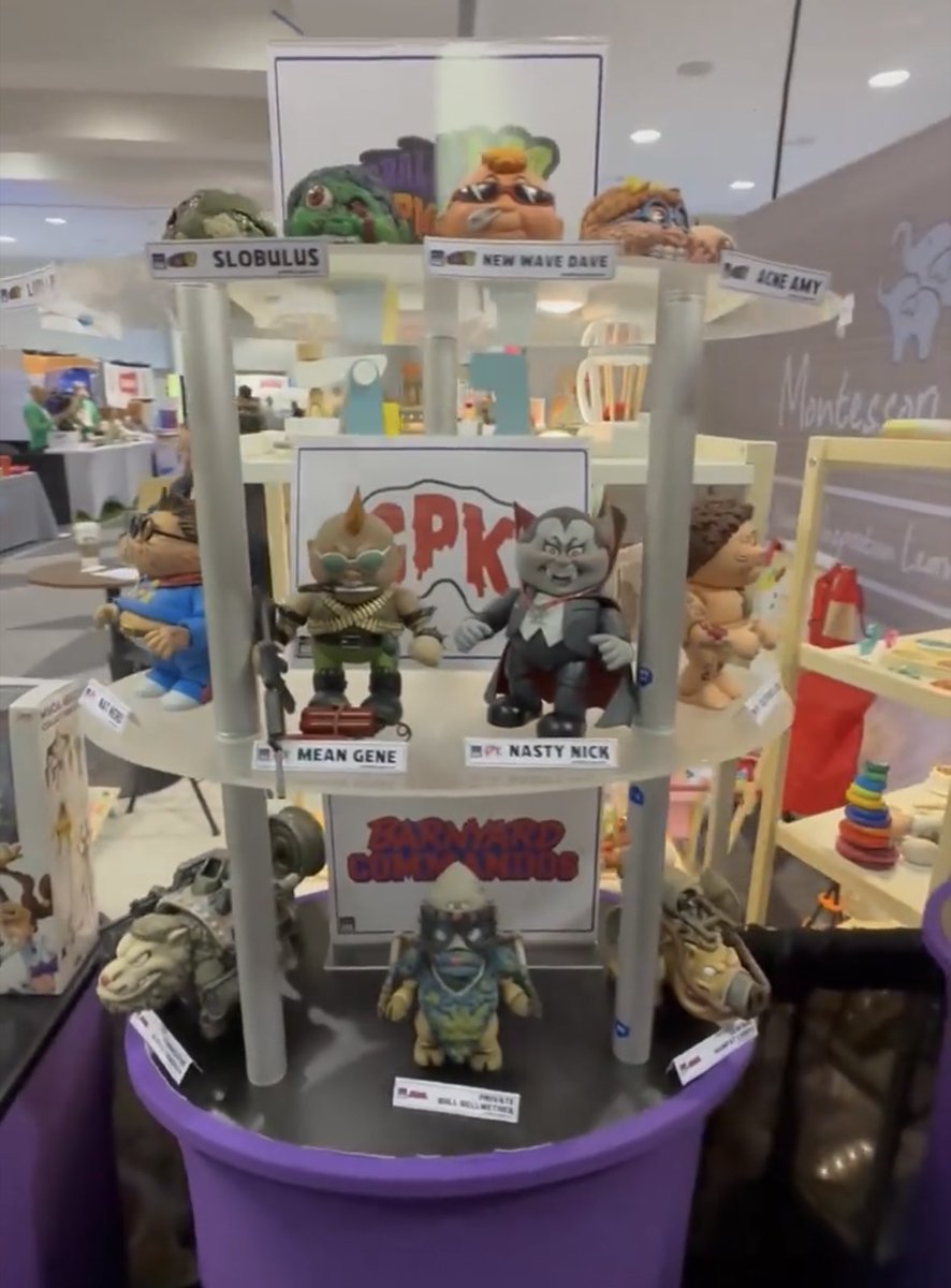 StateOverse's tweet photo. 💥#UPDATE'D ALERT💥
#Statoversians!
😱
Premium DNA Clay Fighters, Mars Attacks, Earthworm Jim, Banjo Kazooie, Care Bears & GPK #actionfigures revealed!
#premiumDNA
#toyfair2023 #toyfair
#newyorktoyfair
#nytf #nytoyfair #toys
#toycollector #toycollecting
#toynews #JavitsCenter
📸 credit toyfair correspondents
TSO'VIN!!