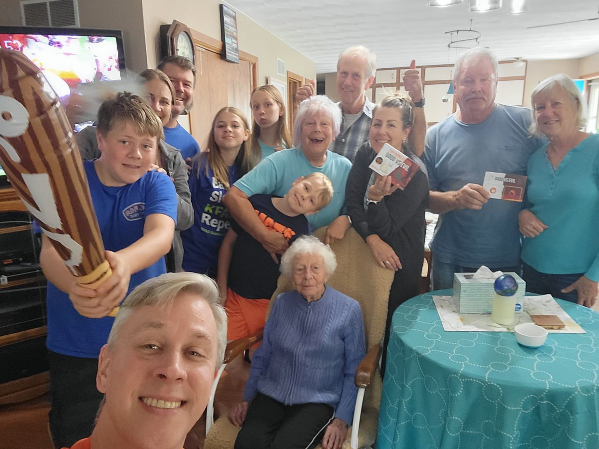 jrmccafferty's tweet photo. Love our game time, especially with Exploding Kittens. Good VS Evil...just imagine what's involved with that. =) What fun with family! #explodingkittens #goodvsevil #poetryforneanderthals  and #Tryazon https://t.co/hfJzRVJFah