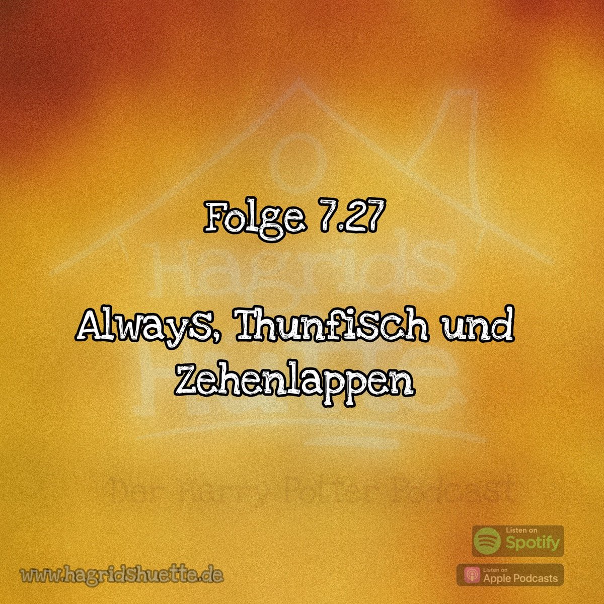 Schön, dass ihr always unsere neuen Folgen anhört! :-)