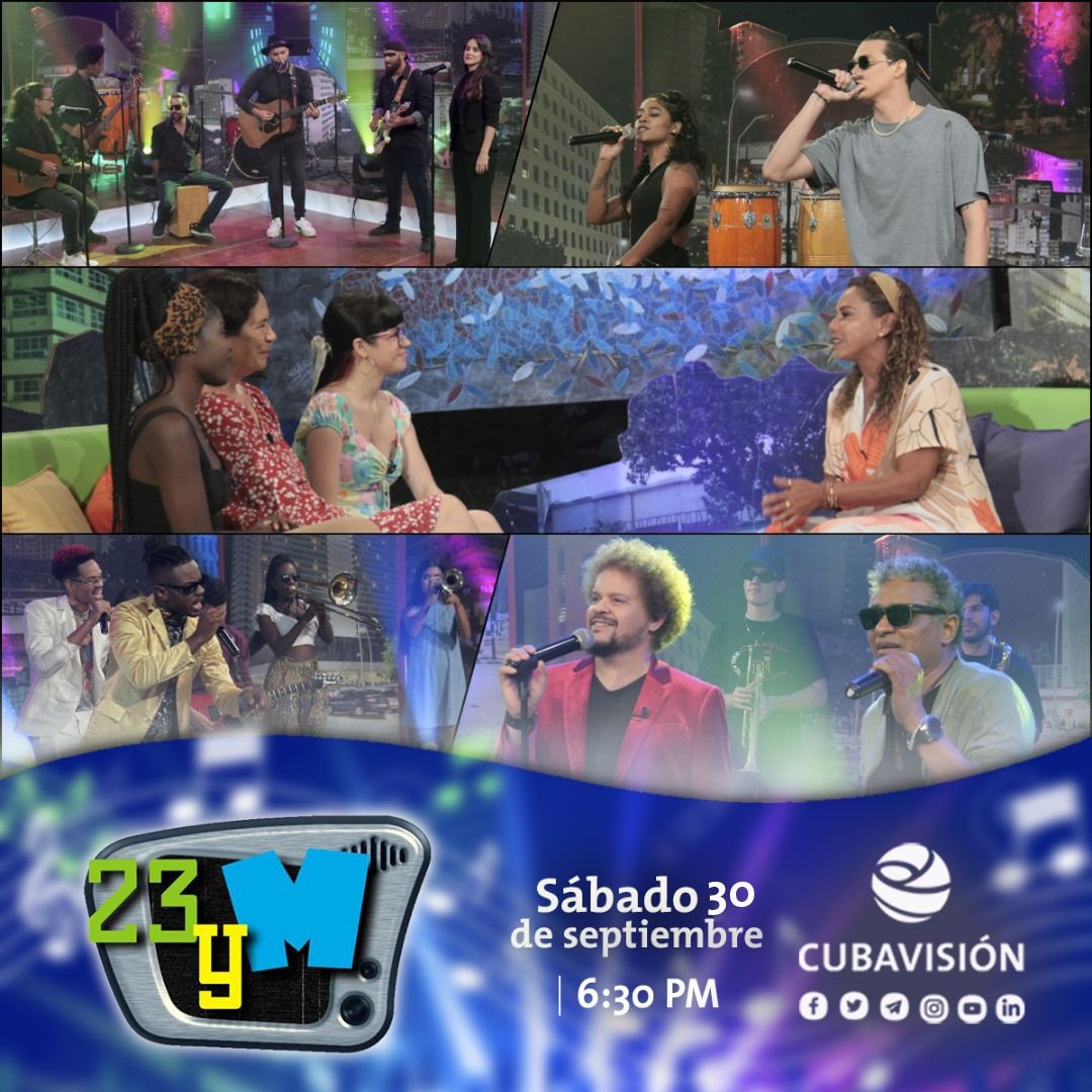 Cubavision_TV's tweet photo. 🚏🎼 En esta cita estarán Liana Milanés, Elephanto (rapero), Ron con cola, Christopher Simpson y Elevación, Agrupación de cámara Raptus Ensemble, David Torrens y Polito Ibáñez.
Vecino... ¡dónde si no! 😉
#23yM
#CubavisiónSugiere
#CubavisiónVaPorTodos https://t.co/PV7Q3ukyHu