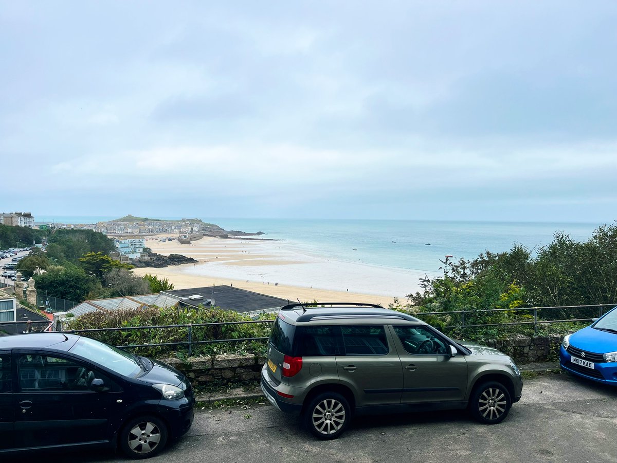 CityAndroads's tweet photo. Low tide in St. Ives, Cornwall this morning. #unitedkingdom #CORNWALL #seascape #landscapephotography #UK #beach https://t.co/WuhHQDgDpz