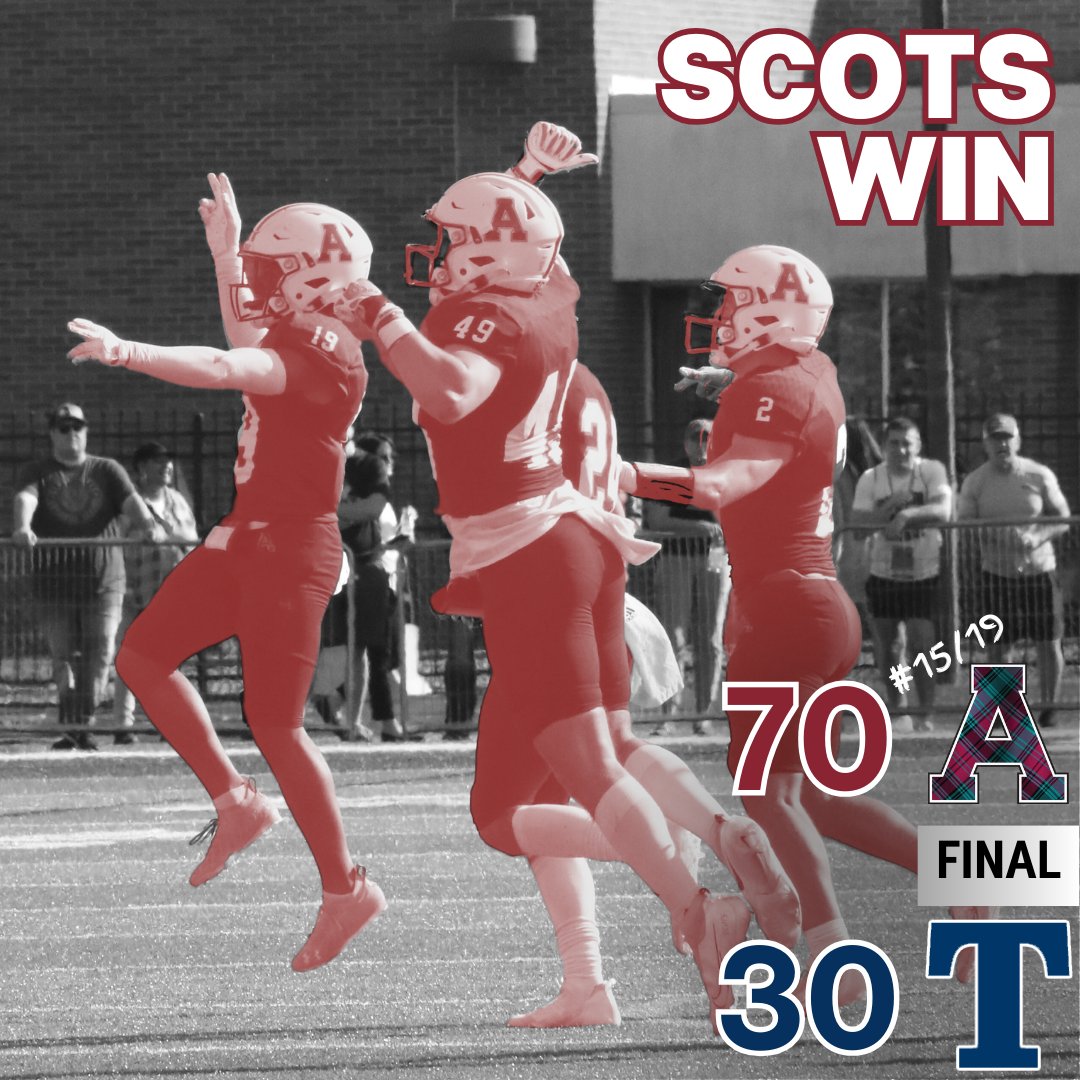 Homecoming W: ✅
8 Turnovers: ✅
Most Points Since 1951: ✅
#SCOTSWIN