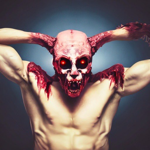 DemonSemen52's tweet photo. Trying to get to 666 followers…for starters. #HailSatan #hailthebeast #fuckchrist #stoopidgooner #goonerforsatan #evil #evilzombie #hailmeth #evildead #bloody #twisted #sin #lust #corruption https://t.co/1dq9jeU0Wp
