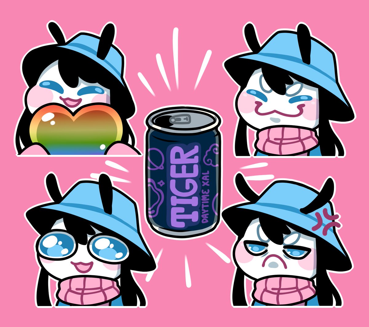 XalSundered's tweet photo. emotes for my twitch chat! :3 https://t.co/3w7P0xb6nc