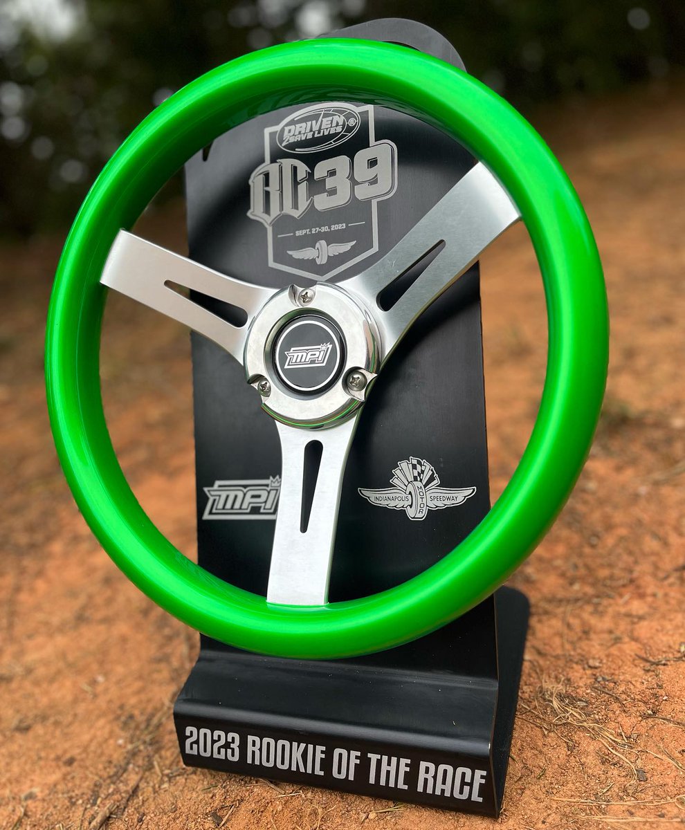 USAC Racing (@usacnation) on Twitter photo Up on the Wheel! 🛞
<a href="/MPI_INNOVATIONS/">MPI</a> is presenting tonight's Rookie of the Race award at The Dirt Track at <a href="/IMS/">Indianapolis Motor Speedway</a>. 🏆
<a href="/Driven2Save/">Driven2SaveLives</a> #BC39 Up on the Wheel! 🛞
<a href="/MPI_INNOVATIONS/">MPI</a> is presenting tonight's Rookie of the Race award at The Dirt Track at <a href="/IMS/">Indianapolis Motor Speedway</a>. 🏆
<a href="/Driven2Save/">Driven2SaveLives</a> #BC39