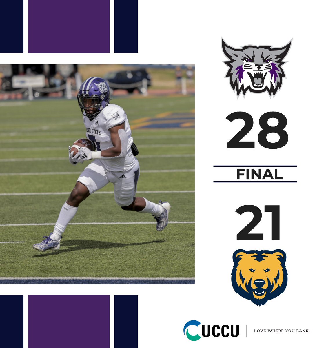 UNBELIEVABLE! 

What. A. Comeback! 

WILDCATS WIN! 

#WeAreWeber