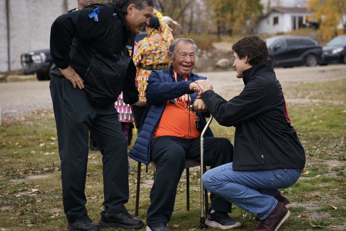 Between 1867 and 1998, more than 150,000 First Nations, Inuit, and Métis children were taken from their families and forced to attend residential schools. Today in Lac La Ronge, Saskatchewan, we came together to honour these children. #EveryChildMatters