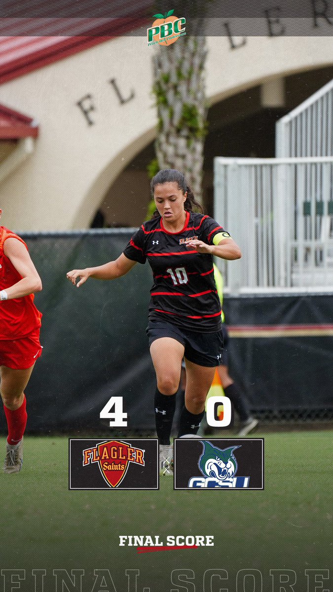 YOUR FINAL SCORE👏👏

#GoSaints | <a href="/FlaglerSports/">Flagler Athletics</a>