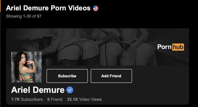 Who follows me on PornHub? ? Uploading lots of trailers and previews to all of my content that is for