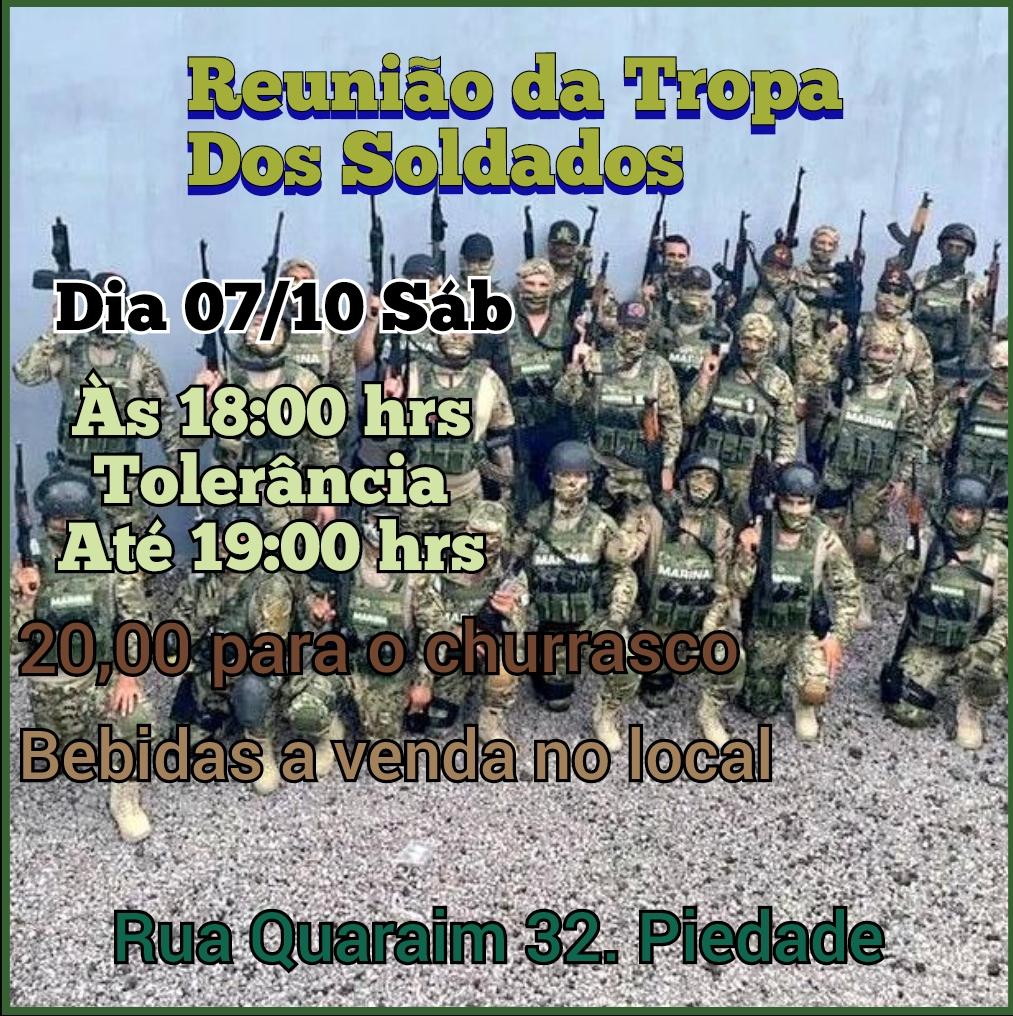 Venham fazer parte da nosso tropa