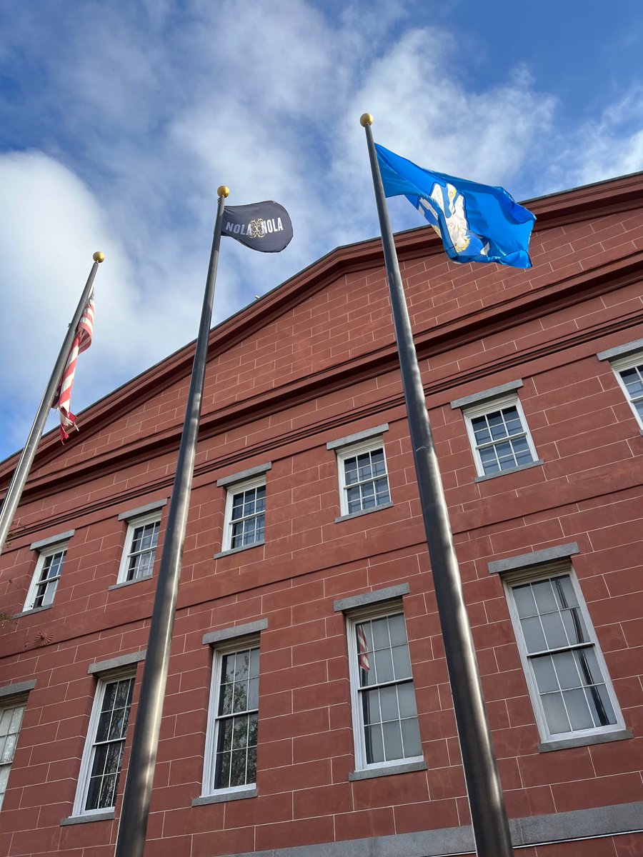 nolajazzmuseum's tweet photo. Waving our NOLAxNOLA flag! Be sure to check out our event calendar at https://t.co/WZhjNyflZB.
To check out all #NOLAxNOLA event listings, go to https://t.co/t3EvMYHxKm.
@nolaxnola504 @visitneworleans @neworleansandco @notcfund
#visitneworleans #NOTCF https://t.co/PlNBSKGeL1