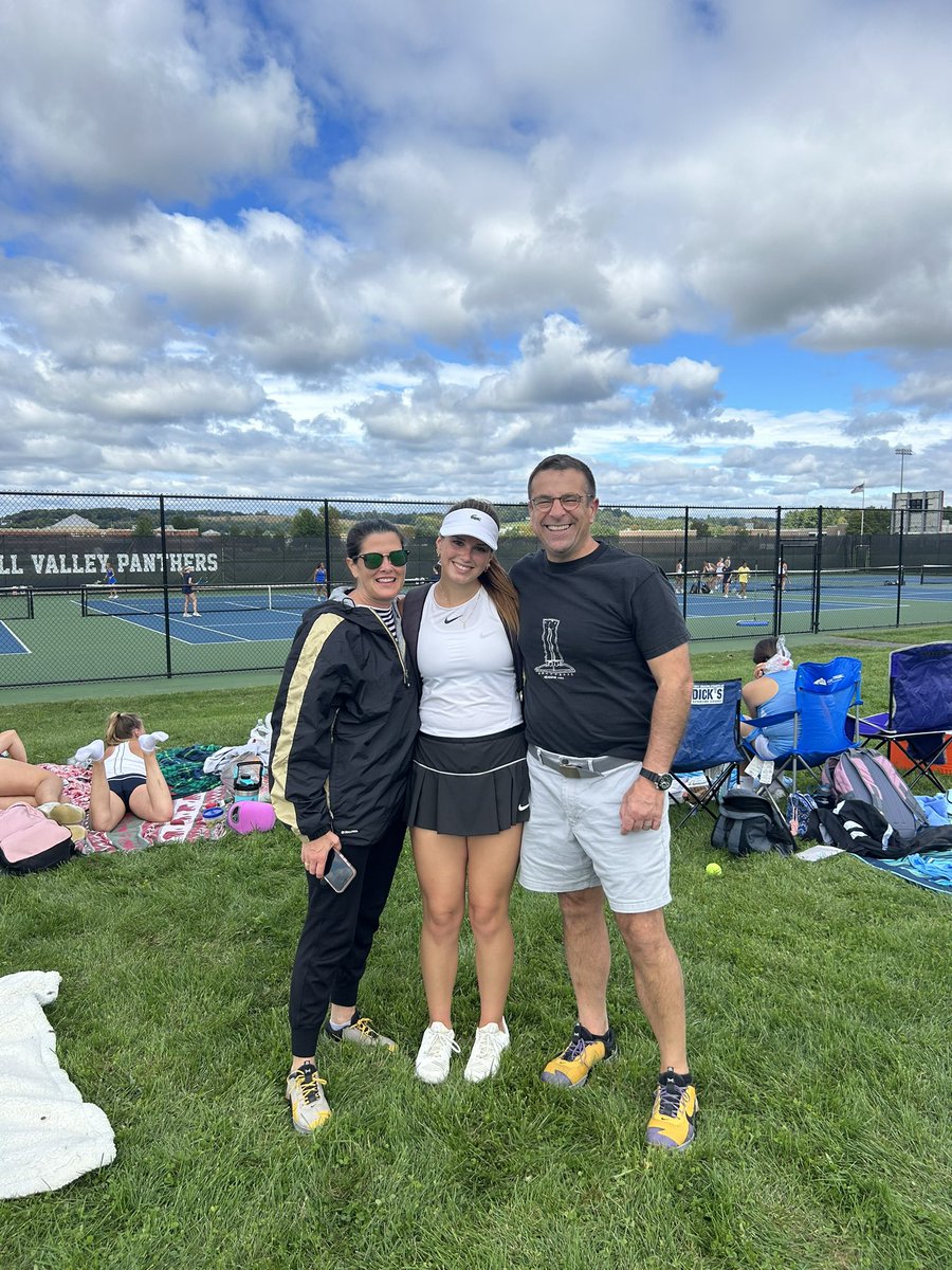 Congratulations to @BerksCatholic Tennis for a strong showing in today’s @BCIAASports Tournament! Big day for Claire and Francesca who advance to Monday. 🎾