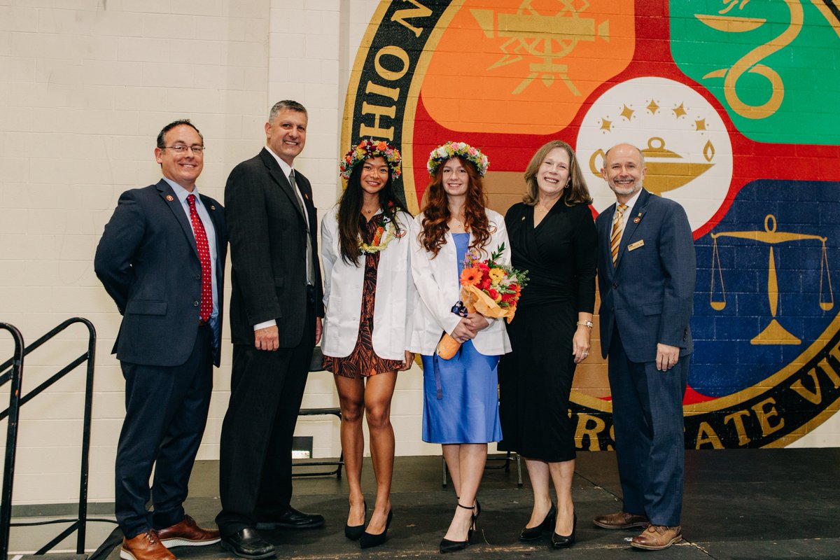 ohionorthern's tweet photo. Today, we proudly recognize and celebrate 75 outstanding pharmacy students as they step into their roles as pharmaceutical professionals at the White Coat Ceremony. Congratulations to our Polar Bears! https://t.co/sc8GQOEcfF