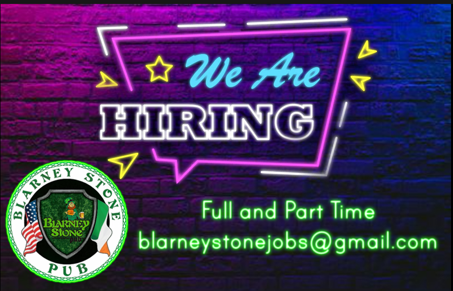 No Hiring Full and Part time blarneystonejobs@gail.com