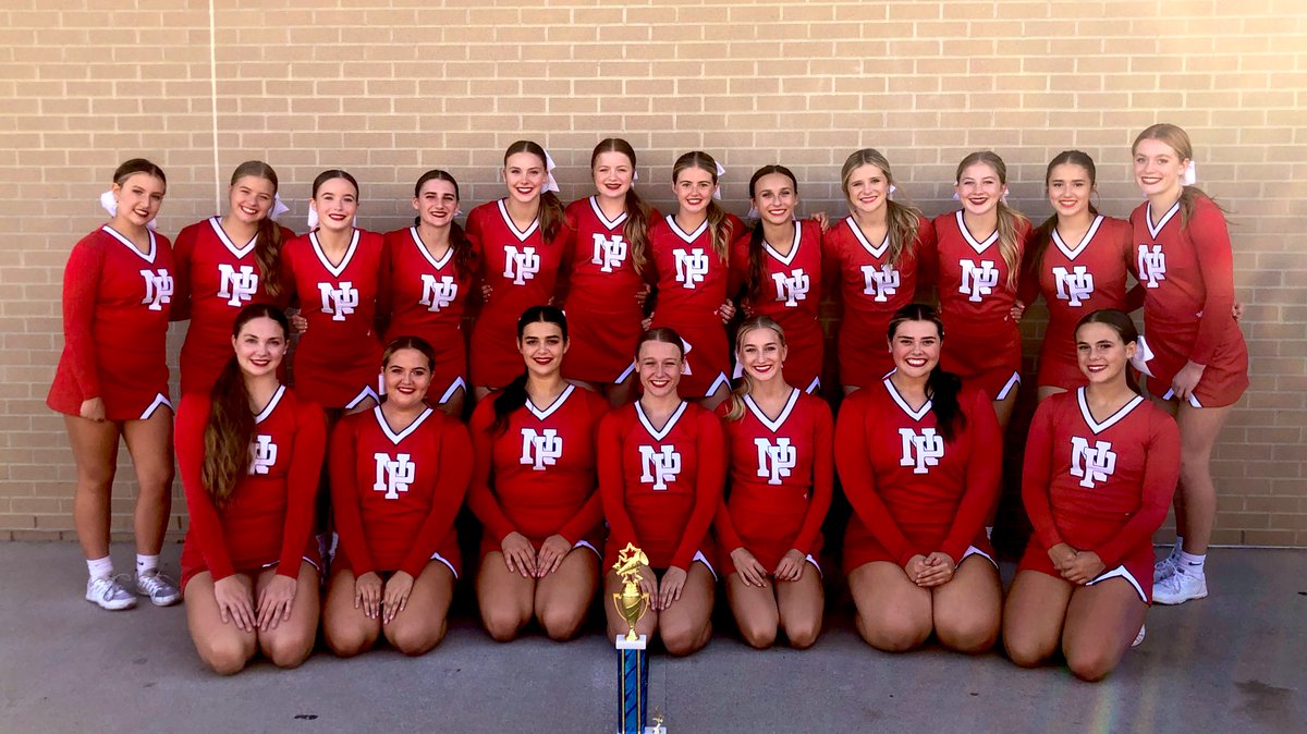 Cheerleaders won first place again today at the Hamilton Southeastern Competition!! @SouthernHancock <a href="/llantrip/">Lisa</a> <a href="/NPHSMcGovern/">Miss McGovern</a> <a href="/MooreNPJH/">NPHS Asst. Principal & Girls Varsity 🏀 Coach</a> @MitchanerNPHS <a href="/BurkNPHS/">Mitch Burk</a> #WeAreDragons
