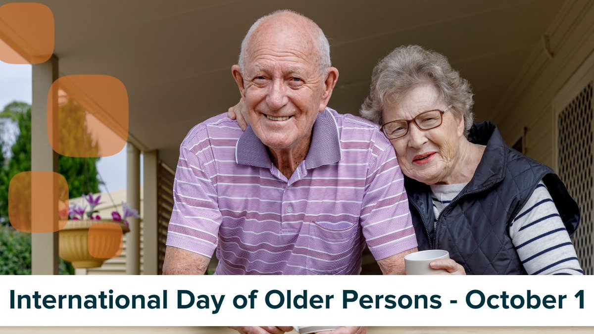 Today, we celebrate International Day of Older Persons. #IDOP23 is an opportunity to highlight the important contributions that older people make to society and raise awareness of the issues and challenges of ageing in today’s world.

#IDOP23 #OlderPersons