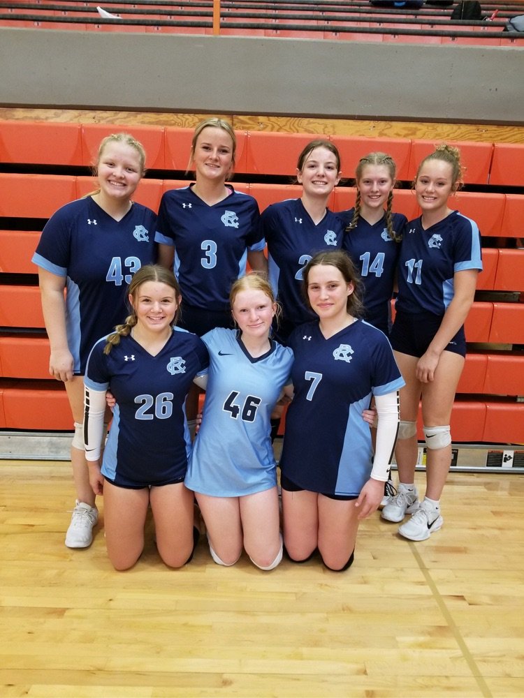 JV Volleyball took 4th place today at the Abilene Tournament!