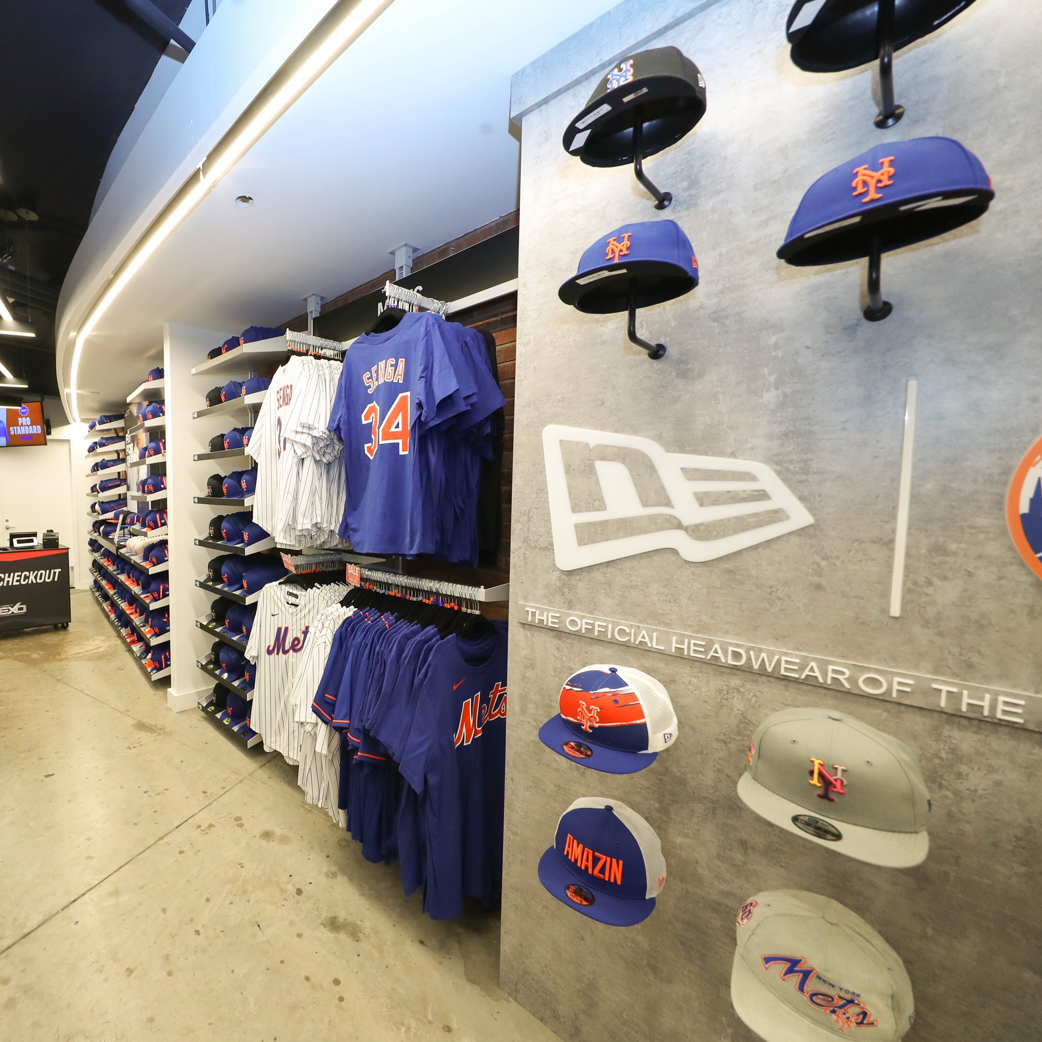 The store for baseball fans in New York City, the MLB Store