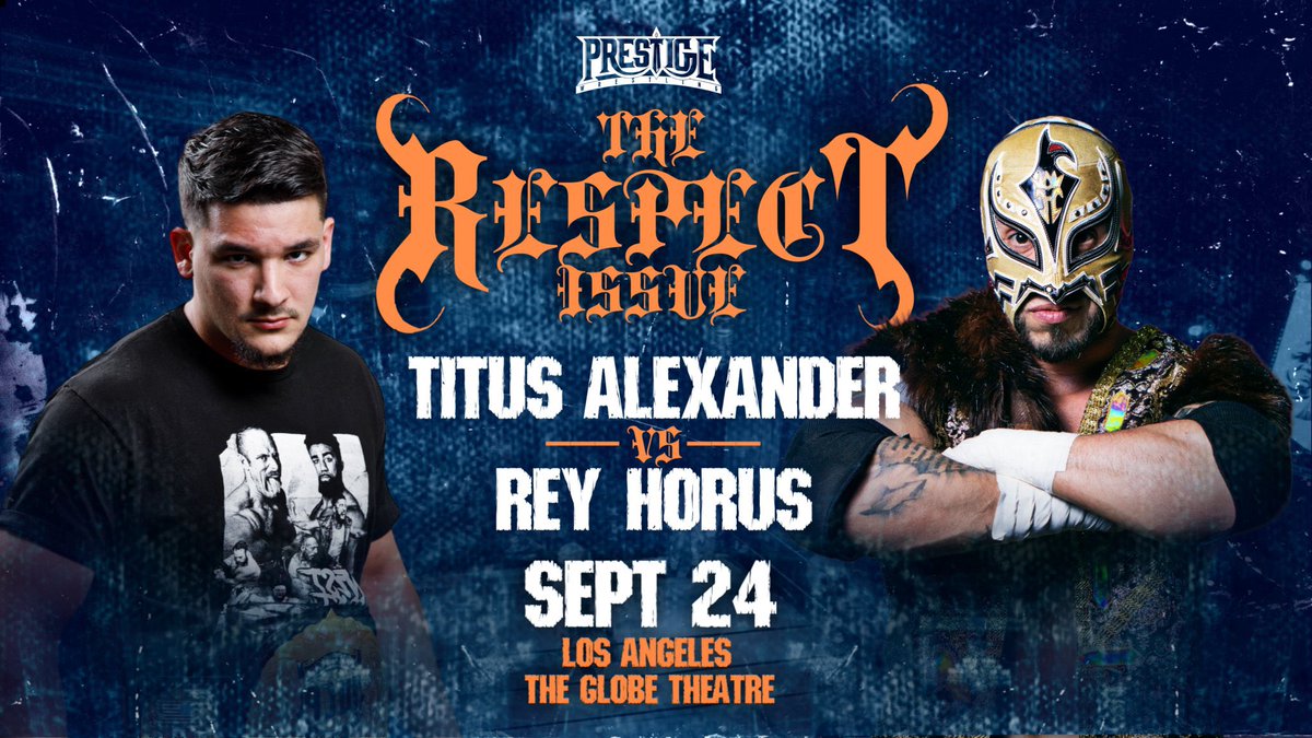 WrestlePrestige's tweet photo. Stream #TheRespectIssue now on IWTV! (We’re only 2 hours away from our all time streaming goal).
Link: https://t.co/x8IWbEG8wW
Speedball vs Breeze
Trish Adora vs Shoko Nakajima
Jonathan Gresham vs Lee Moriarty
Titus Alexander vs Rey Horus
& MORE https://t.co/RU1MInHcxp