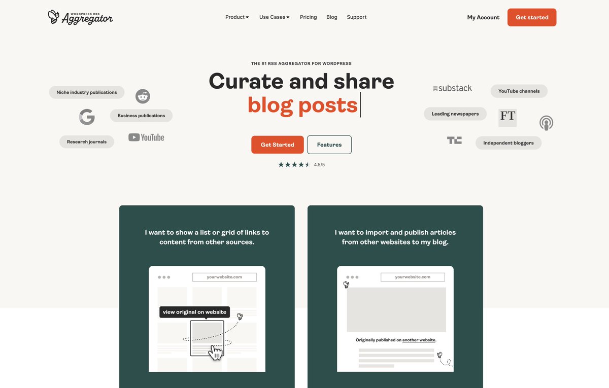 markzahra's tweet photo. After one of the longest days of the year, the new @wprssaggregator website and branding are live 🤩

Check it out at https://t.co/LP6KLtB2j5 👀

There are still some tweaks and improvements to be made, but the long overdue refresh is taking shape.

#WordPress #RSS #websitelaunch https://t.co/THksRpMCjr
