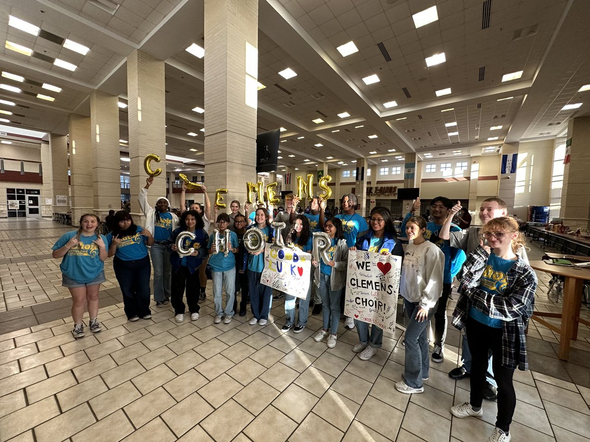 Samuel Clemens Choir (@samclemenschoir) on Twitter photo We ROCKED region auditions!
Today 21 brave singers auditioned for the Region choir. Of those 21, 18 were selected as members of the choir. Of those 18, 14 will be advancing to the next round of auditions in November.
Go Buffs!! 💛🎶🦬🎶💙
<a href="/SCUCISD/">SchertzCiboloUC ISD</a> <a href="/SamuelClemensHS/">Clemens High School</a> <a href="/scucfinearts/">SCUC ISD Fine Arts</a> We ROCKED region auditions!
Today 21 brave singers auditioned for the Region choir. Of those 21, 18 were selected as members of the choir. Of those 18, 14 will be advancing to the next round of auditions in November.
Go Buffs!! 💛🎶🦬🎶💙
<a href="/SCUCISD/">SchertzCiboloUC ISD</a> <a href="/SamuelClemensHS/">Clemens High School</a> <a href="/scucfinearts/">SCUC ISD Fine Arts</a>
