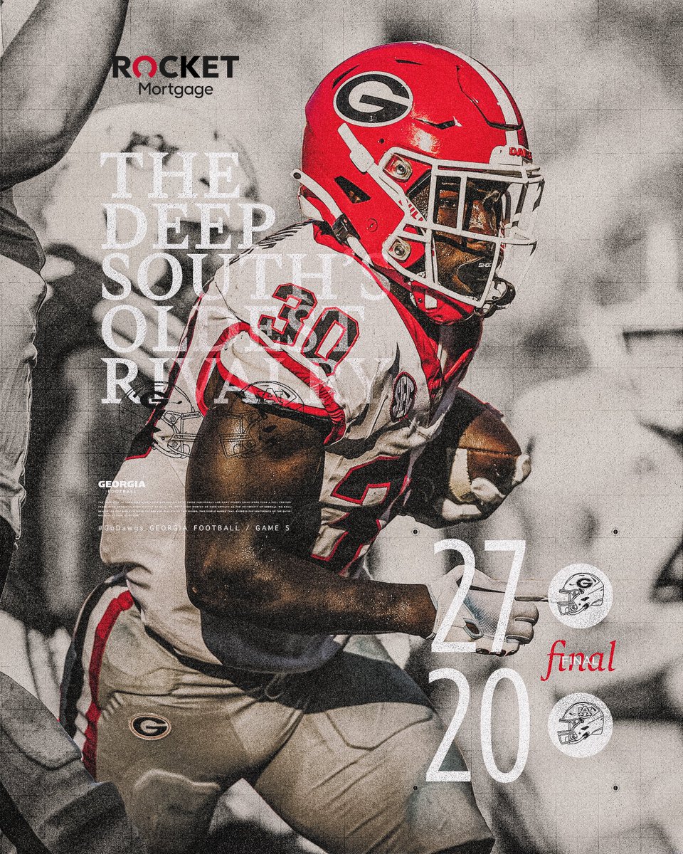 DAWWWWWGS ON 🔝

#GoDawgs | @RocketMortgage