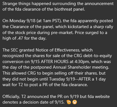 kimsotus_'s tweet photo. $TTOO The clearance of the T2 BioThreat panel https://t.co/r57krOAFPs