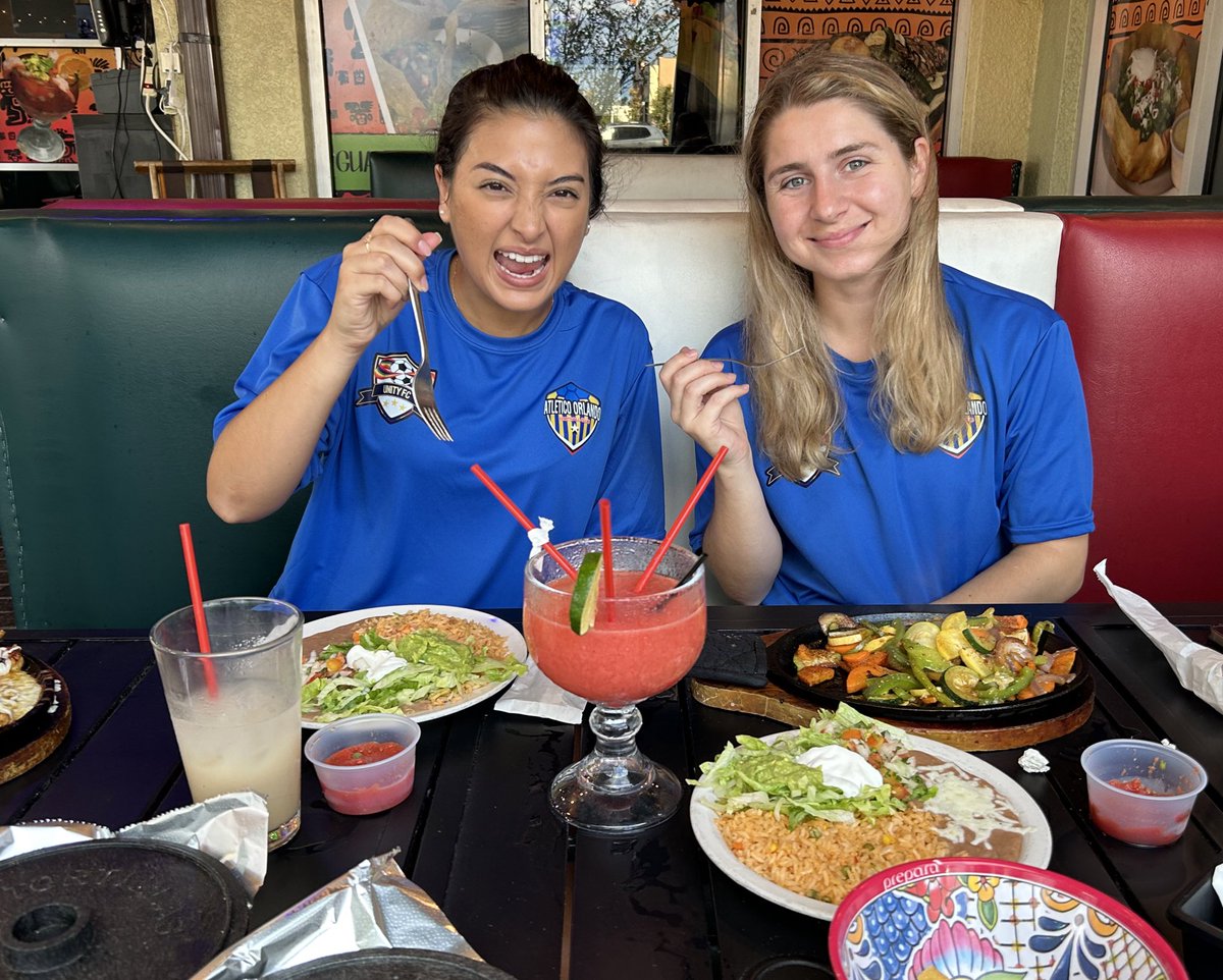 UnityFCsoccer's tweet image. The captains @HarlieFord and @Valerie_xe adulting prior to tonight’s @AtleticoOrlando game we are having fun hanging with #UnityArmy we don’t get to hang on the other side of the fence often. Val and Harlie have been playing together about 12 years now. Truly #UnityFamily