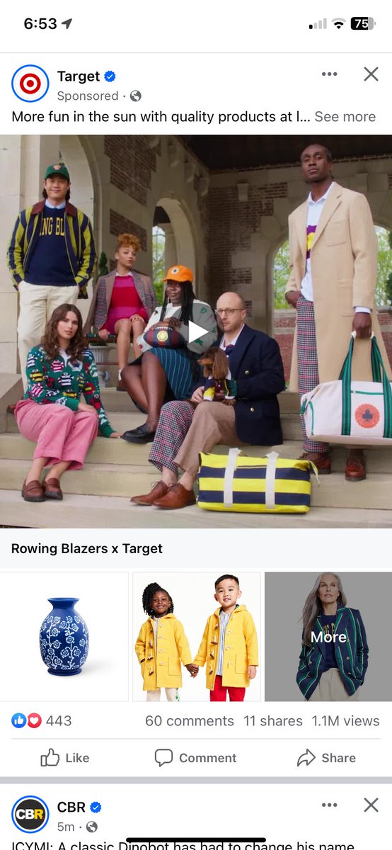 popculturecasts's tweet photo. @ContestChampion why are you in a Target ad BG?  Nice threads though! https://t.co/yyNa2taopz