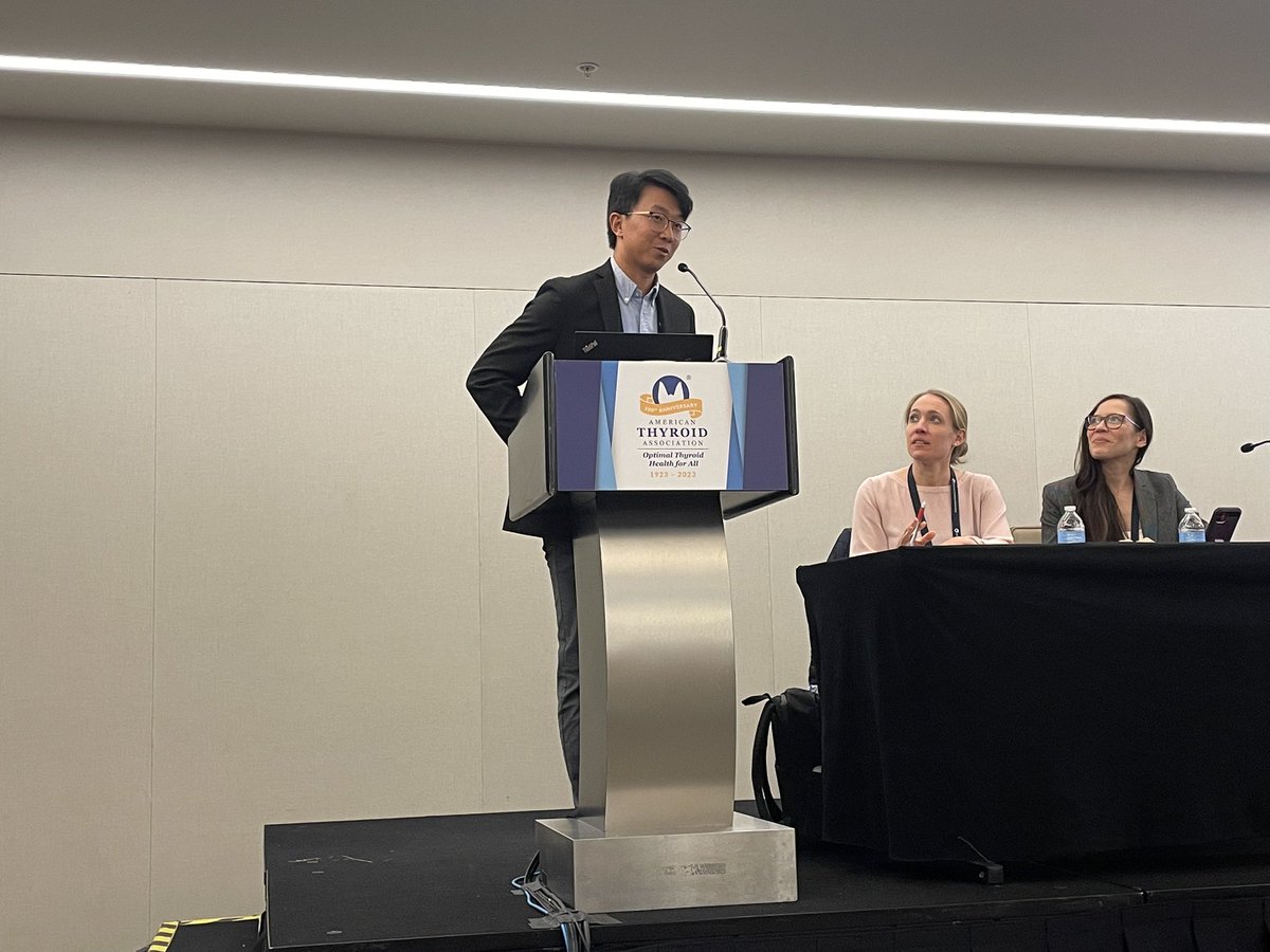 Meredith Hartley (@mhartleylab) on Twitter photo So proud of my graduate student Ziyu Zhu on his highlighted poster presentation <a href="/AmThyroidAssn/">American Thyroid Association</a> annual meeting! #ATA2023 So proud of my graduate student Ziyu Zhu on his highlighted poster presentation <a href="/AmThyroidAssn/">American Thyroid Association</a> annual meeting! #ATA2023