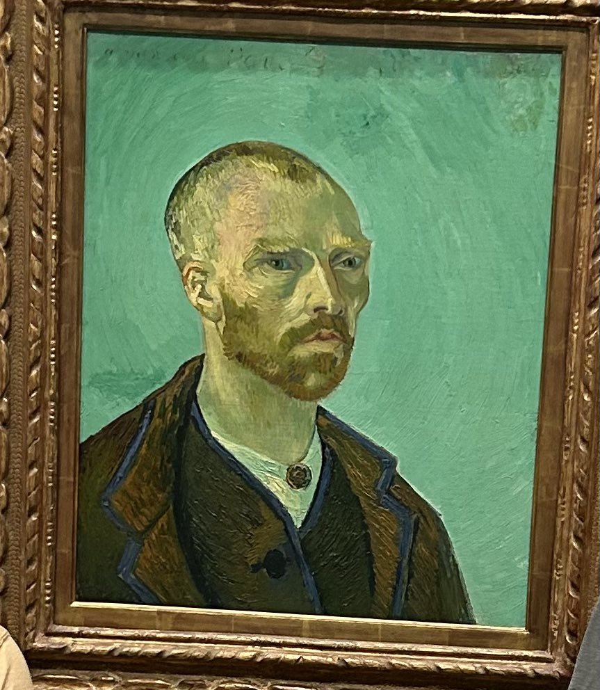 SethGitell's tweet photo. A Saturday afternoon doesn’t get better than this. #VanGogh #gaugin #Monet https://t.co/7rCm5hS6UL