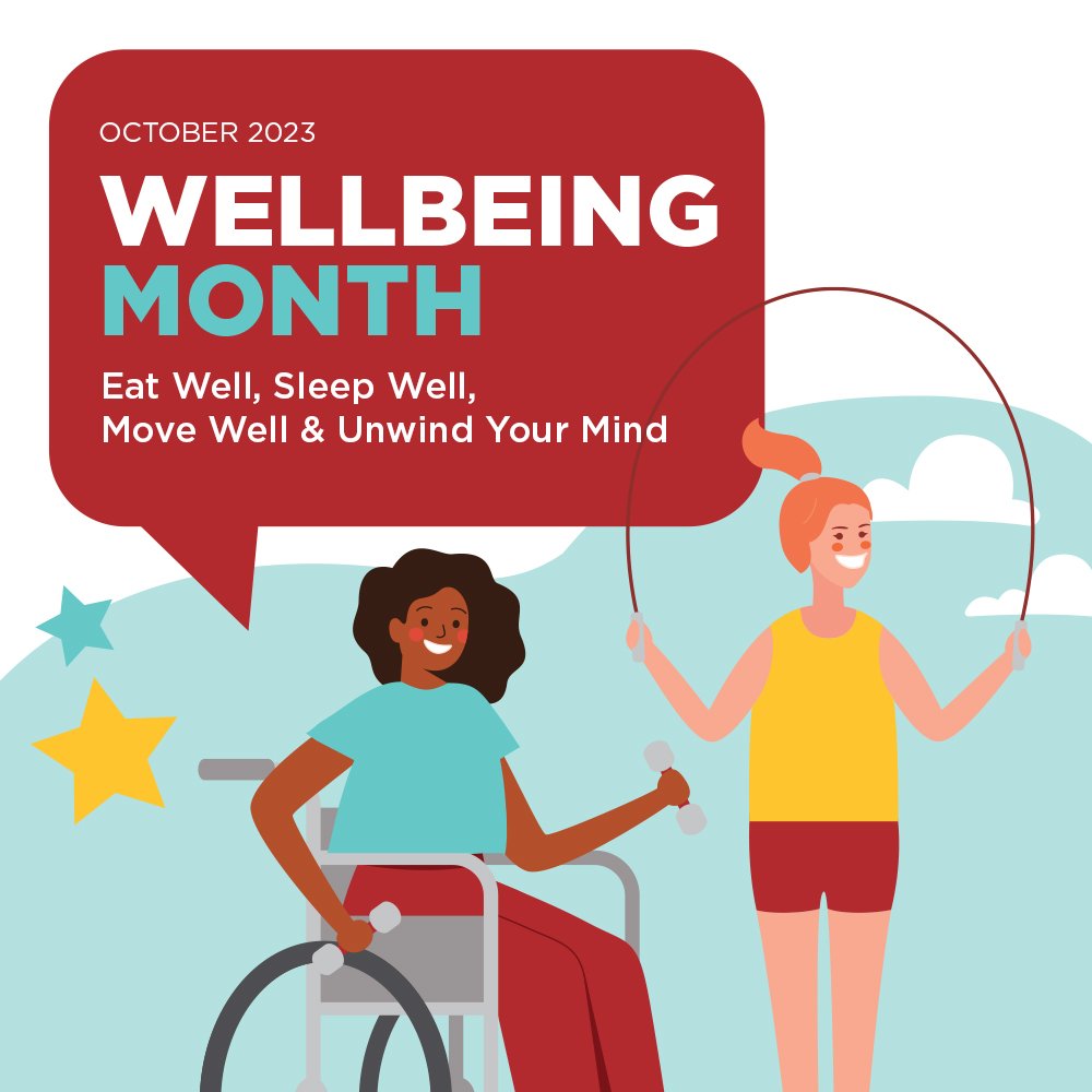 WindgapFDN's tweet image. October is Wellbeing Month at Windgap! This is the perfect time to prioritise eating well  🍎, getting quality sleep 😴, staying active 💪, and focusing on overall health 🫶. Join us in making mindful choices for a happier, healthier life.
#Windgap #WellbeingMonth