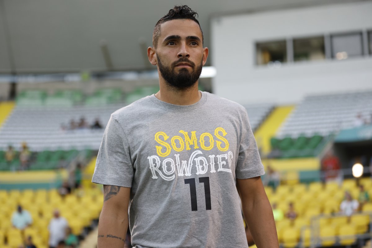 TampaBayRowdies's tweet photo. I want you to spread the word. Leo's back. https://t.co/TWLnQjJ8Lr