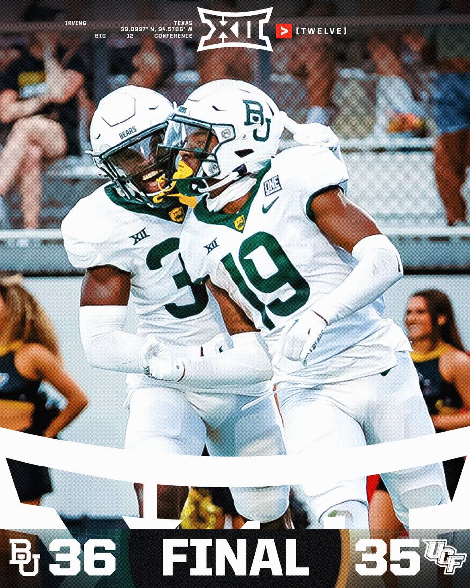 Big12Conference's tweet photo. 29 UNANSWERED POINTS AND THE WIN 🔥 https://t.co/G45I2OC5ST