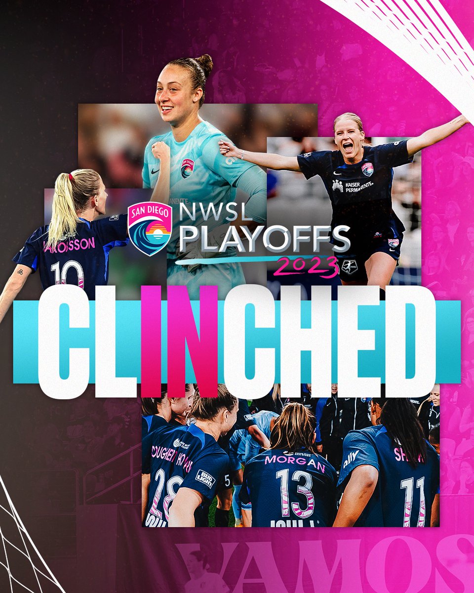 First to clinch ✅

San Diego Wave are going to the playoffs!