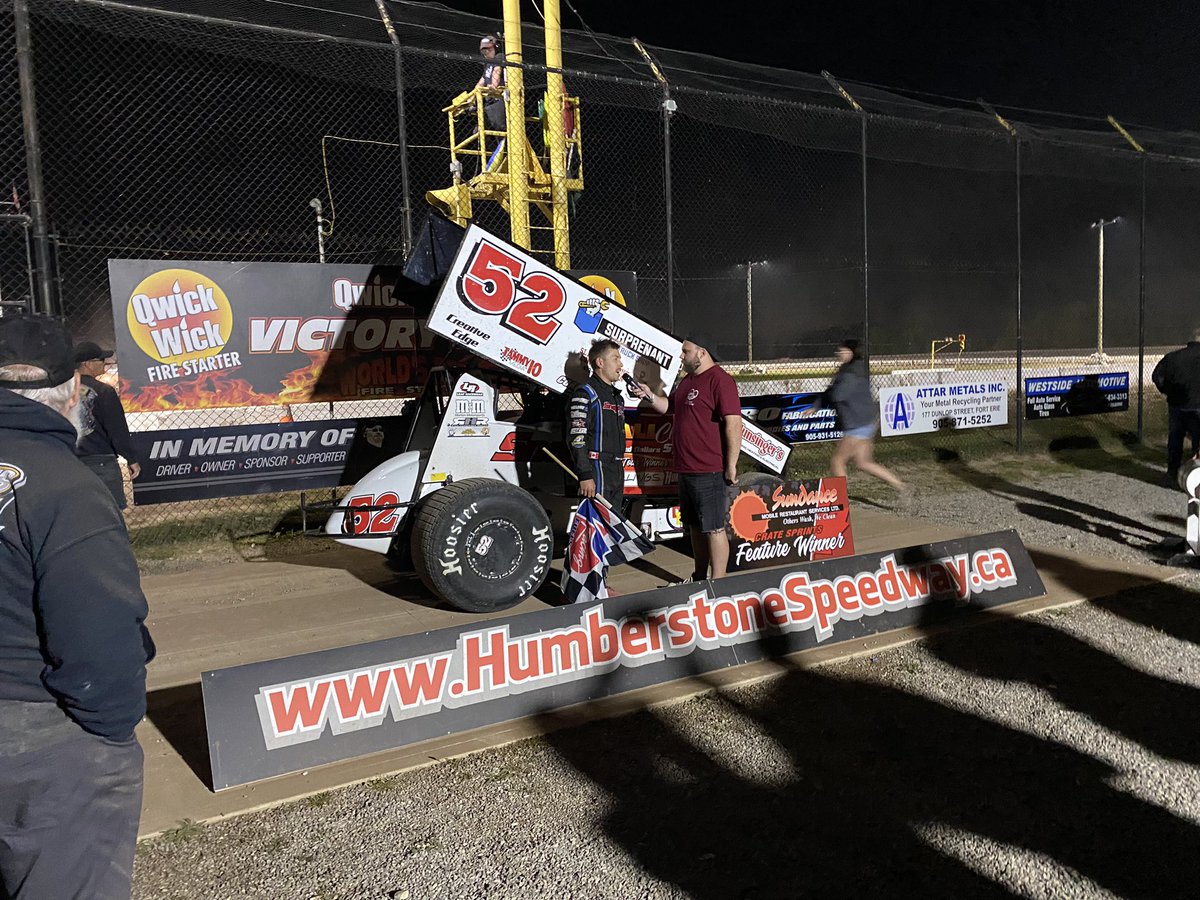 Won last night &amp; ran 5th tonight. <a href="/ActionSprints/">Action Sprint Tour</a> National Champs. We won 4 of the last 7 races &amp; in 14 races this year never finished out of the top 5 with our open trailer &amp; 5 year old racecar. Great year, exhausted but grateful &amp; happy. Thanks to everyone who has helped us.