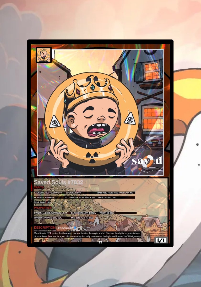 #SavedSouls arkaverse inspired me to spend 2 hrs on this card 😂🤝