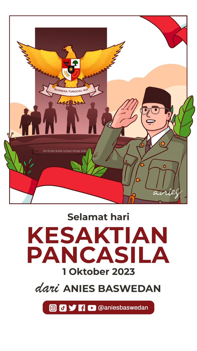 Hari Kesaktian Pancasila setiap tanggal 1 Oktober bukan hanya untuk dikenang, tetapi juga menjadi pengingat untuk menjaga Pancasila dengan menghadirkan keadilan sosial bagi seluruh rakyat Indonesia.