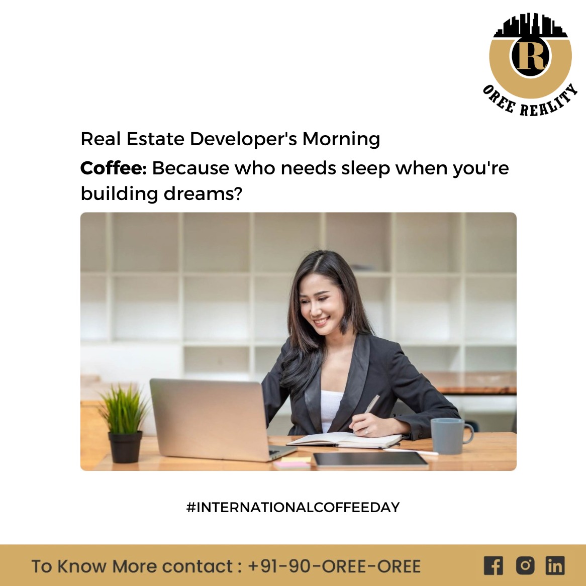 oreereality's tweet photo. Start your day in your dream home this International Coffee Day!☕ Explore Our Real Estate Listings That Will Make Every Morning Brew Extra Special. #InternationalCofeeDay
.
.
.
#oree #oreereality #nternationalCoffeeDaymeme #CoffeeDaymeme #Coffeememe #InternationalCoffeeDay2023 https://t.co/jJ2ZidBVsM