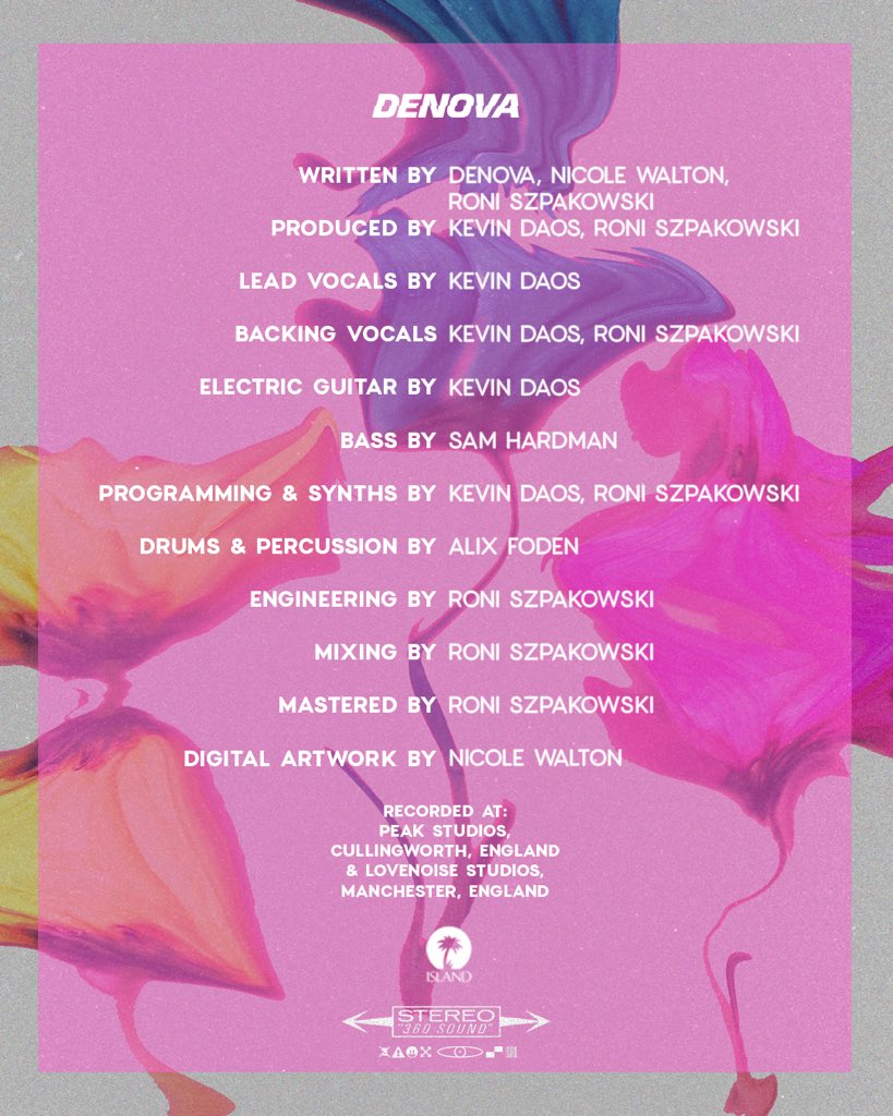 Credits for our new single “Change”.
We really enjoyed the writing and production process for this one &amp; and we are so proud of how the song came to life, keep streaming and enjoy 💙⚡️